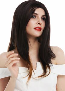 WIG ME UP Perücke Lace-Front lang glatt gestuft undercolours Braun Goldbraun Blond TYM-343-LF-4276