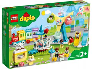 LEGO 10956 DUPLO Erlebnispark mit Jahrmarkt und Zug