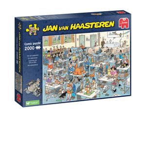 Jumbo Spiele 1110100033 Jan van Haasteren Die Katzenshow 2000 Teile Puzzle