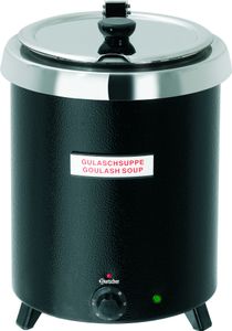 Bartscher Suppentopf Club, 8,5L, schwarz