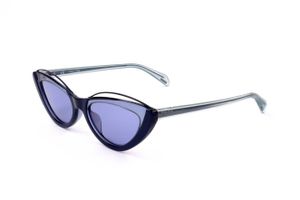 Police SPL937 06WT BLUE, SHINY BABY-BLUE 55/17/140 Damen Sonnenbrillen