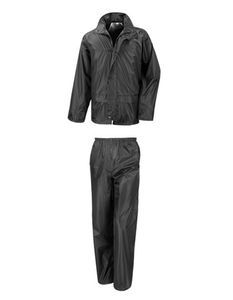 Result Core Uni oblek do dažďa R225X Black Black 3XL