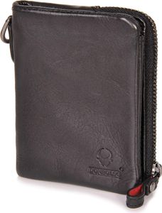 DONBOLSO® Rio Damen Slim Wallet I Mini Damen Leder Geldbörse I 4 Kartenfächer und RFID Schutz oder Blocker I Mehrere Farben, darunter Schwarz und Braun I Klein und