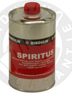 Spiritus 99 % 500 ml Flasche Alkohol zum Reinigen und Entfetten inkl. Microfasertuch (100% Polyester) zum Auftragen