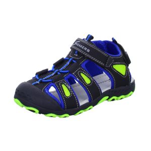 Sneakers Jungen-Sandalette Schwarz, Farbe:schwarz, EU Größe:28