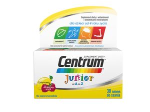 CENTRUM_Junior od A do Z doplněk stravy pro děti od 4 let 30 tablet