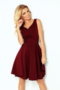 Numoco Minikleid für Frauen Muslua bordo XXL