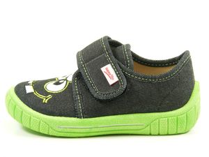 Superfit 1-00270 Bill Schuhe Kinder Hausschuhe Jungen Weite Mittel IV , Größe:35, Farbe:Schwarz