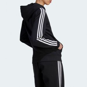 Adidas Essentials 3-Stripes Fleece Sweatjacke Damen