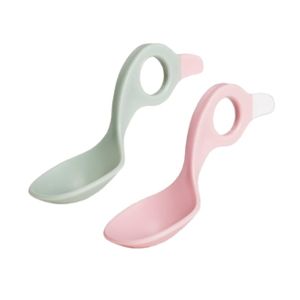 Babylöffel 2 Stk. Der Lovebird-Flamingo / I Can Spoon