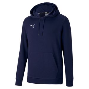 PUMA Bluza męska teamGOAL 23 Causals Hoody z długim rękawem, rozmiar:M, kolor:Niebieski (Peacoat)