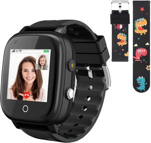 Smartwatch für Kinder 4G Kinder-Smartwatch Telefon IP67 Kinder-Smartwatch mit GPS und Telefon-Tracker Kinderuhr Kann als Geschenk für Kinder