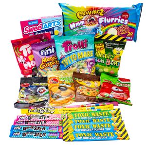 XXL Süßigkeiten Paket aus aller Welt - 21 Teile - USA | Spanien | Niederlande | Deutschland