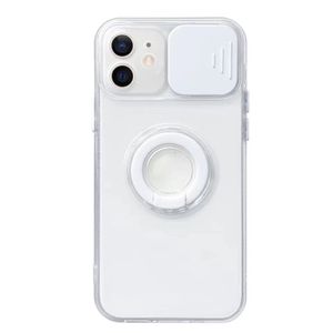 Hülle für iPhone 13 Pro Max, Klare Handy schutzabdeckung mit Drehring Ständer und Kameraschutz, Silikon Handyhülle Cover für iPhone 13 Pro Max 6,7Zoll