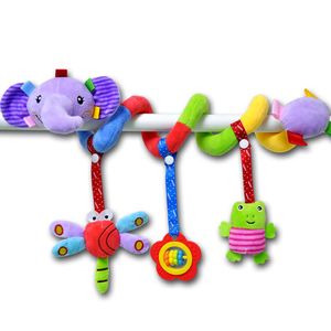 Musikalische weichen plüsch krippe bett kinderwagen baby kinderwagen rassel hängenden spielzeug elephant Stil Elefant Farbe Mehrfarben Größe 105cm
