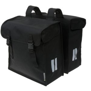 Basil 17395 Doppelpacktasche Mara XXL, 18x35x36cm, 47 ltr, schwarz