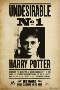 Harry Potter - Undesirable No 1 - Filme Kino - Poster Druck 61x91,5 cm