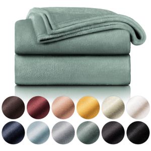 Blumtal Kuscheldecke Flauschig Fleecedecke - Decke Sofa ® , Sofadecke, Blanket, Tagesdecke und Wohndecken Kuscheldecken