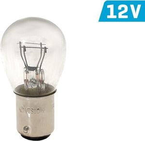Žiarovka VISION P21/5W 12V, BAY15d E4
