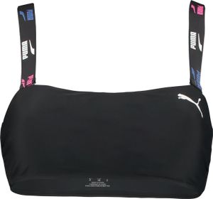 PUMA SWIM WOMEN BANDEAU TOP 1P black combo XS