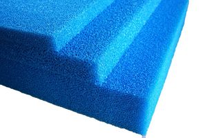 Teich - Filterschaum / Filtermatte blau 100 x 100 x 3 cm grob PPI10
