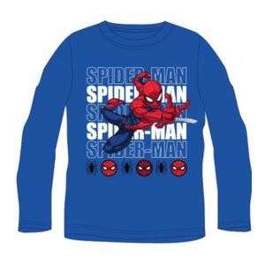 Spiderman Langarmshirt für Jungen, blau,104