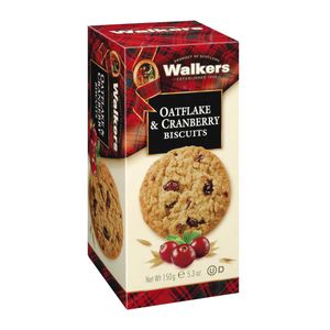 Walkers Oatflake und Cranberry Biscuits mit Haferflocken 150g