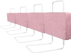 XMTECH 4x 50cm Bed Guard Vertikální zvedací výškově nastavitelná ochrana proti vypadnutí Dětská postýlka Dětská růžová XMTECH 4x 50cm Bed Guard Vertikální zvedací výškově nastavitelná ochrana proti vypadnutí Dětská postýlka Dětská růžová