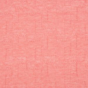 Bekleidungsstoff Jacquard Sweat Relief geometrisch pink meliert 1,55m