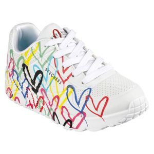 Skechers Street UNO SPREAT THE LOVE Sneakers Mädchen JGoldcrown weiss  , Schuhgröße:39 EU