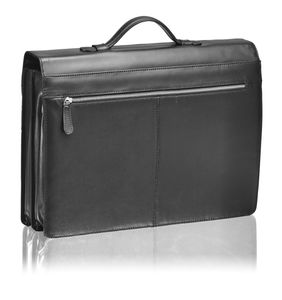 Packenger Ledertasche Aktentasche Bjorn für Laptop bis 17 Zoll aus Leder
