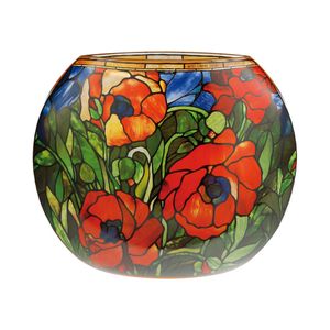 Goebel Artis Orbis Louis Comfort Tiffany 'Orientalische Mohnblume - Vase' - 26.00 / 10.00 / 22.00