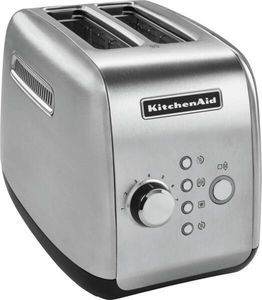 KitchenAid 5KMT221ESX 2-Scheiben-Toaster Auftaufunktion Aufwärmfunktion Bagel-Funktion Warmhaltefunktion Krümelschublade 1.100 Watt Edelstahl