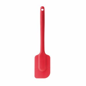 Mastrad Silikonschaber, Teigschaber, Küchenspachtel, Silikon, Rot, 26 cm, F10215