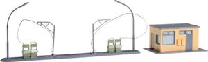 745864 Herpa Bausatz Tankstelle Kaserne DRK THW Bundeswehr 1:87
