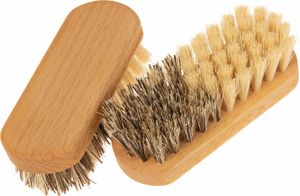 SIDCO Gemüsebürste Buchenholz 2 x Kartoffelbürste Küchenbürste Holz Naturbürste rund