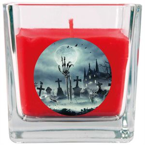 HS Candle "Halloween" Duftkerze im Glas - viele Motive zur Auswahl, Ideale Herbstdeko