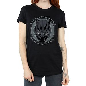 Black Panther - "Made In Wakanda" T-Shirt für Damen BI1651 (M) (Schwarz)
