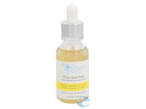 The Organic Pharmacy Four Acid Peel 5% Serum Peeling-Serum zur Verjüngung der Gesichtshaut 30 ml