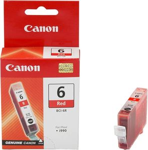 Canon Tintenpatrone BCI-6R Rot