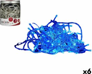 Krist+ Girlande of Blaue LED-Leuchten 8 m 3,6 W (6 Stk.)