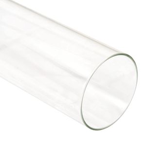 Sklenená trubica Zelsius | Ø 10 x (H) 125,5 cm | Náhradná sklenená valcová ohňovzdorná trubica
