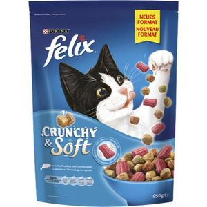 Felix Crunchy & Soft Fisch 950g