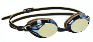 BECO Schwimmbrille Boston Mirror gold