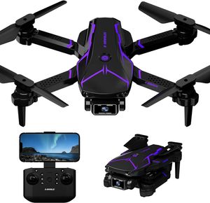Drohne mit Kamera 720P für erwachsene, RC Quadcopter mit FPV Live Übertragung, Faltbar Mini Drohne, Kopflosem Modus, Höhenhaltung, Flugbahnflug