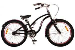 Detský bicykel Volare Miracle Cruiser - Dievčatá - 20 palcov - Matt Black - Prime Collection