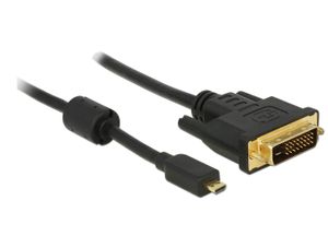 DELOCK Kabel HDMI micro D -> DVI(24+1) St/St 2.00m