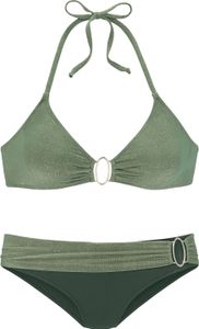 JETTE Triangel-Bikini oliv Größe 32 A/B JETTE Triangel-Bikini oliv Größe 32 A/B