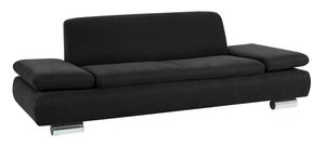 Max Winzer Terrence Sofa 2,5-Sitzer - Farbe: schwarz - Maße: 221 cm x 90 cm x 76 cm; 2920-3000-2051740-MET