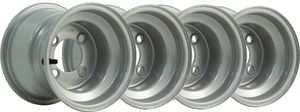 7.00x8 Golf Buggy Felgen Silber 4 Zoll PCD Yamaha E-Z-go Club car Garia (Satz von 4) 7.00x8 Golf Buggy Felgen Silber 4 Zoll PCD Yamaha E-Z-go Club car Garia (Satz von 4)